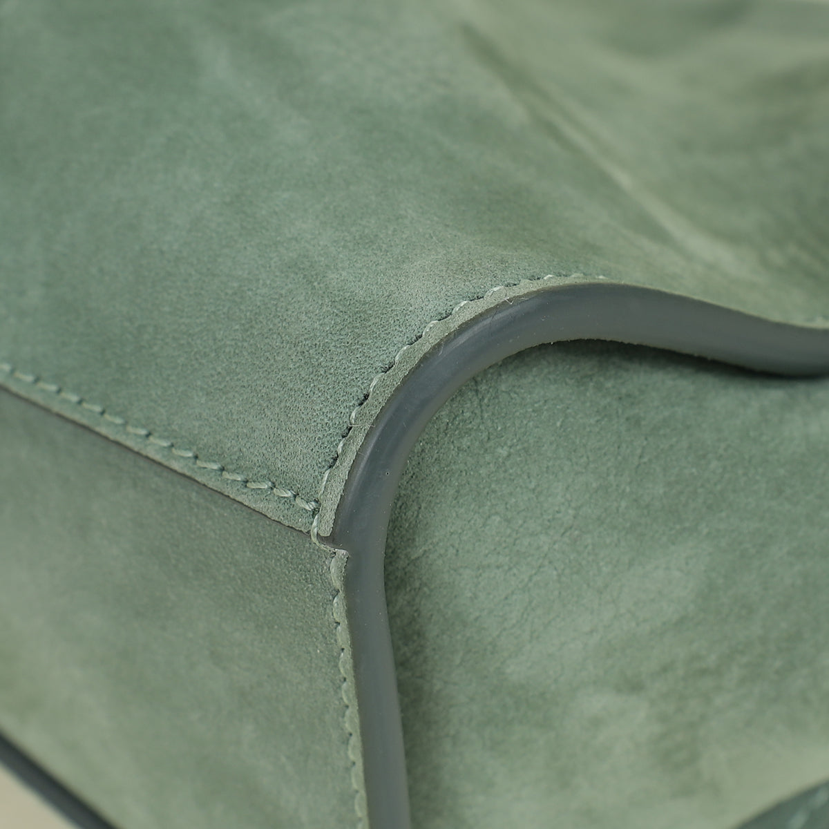Alaïa Vert Sauge Le Click East West Medium Shoulder Bag