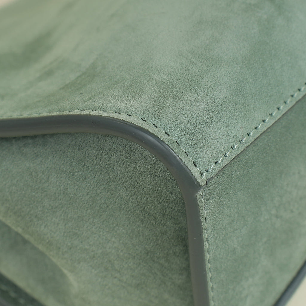 Alaïa Vert Sauge Le Click East West Medium Shoulder Bag