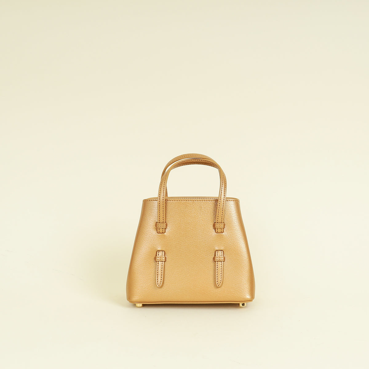 Alaïa Cuivre Mina 16 Metallic Bag