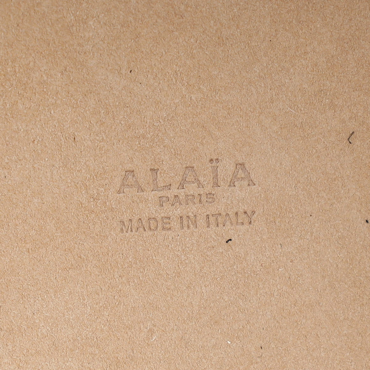 Alaia White Cut-Out Mina 44 Tote Bag