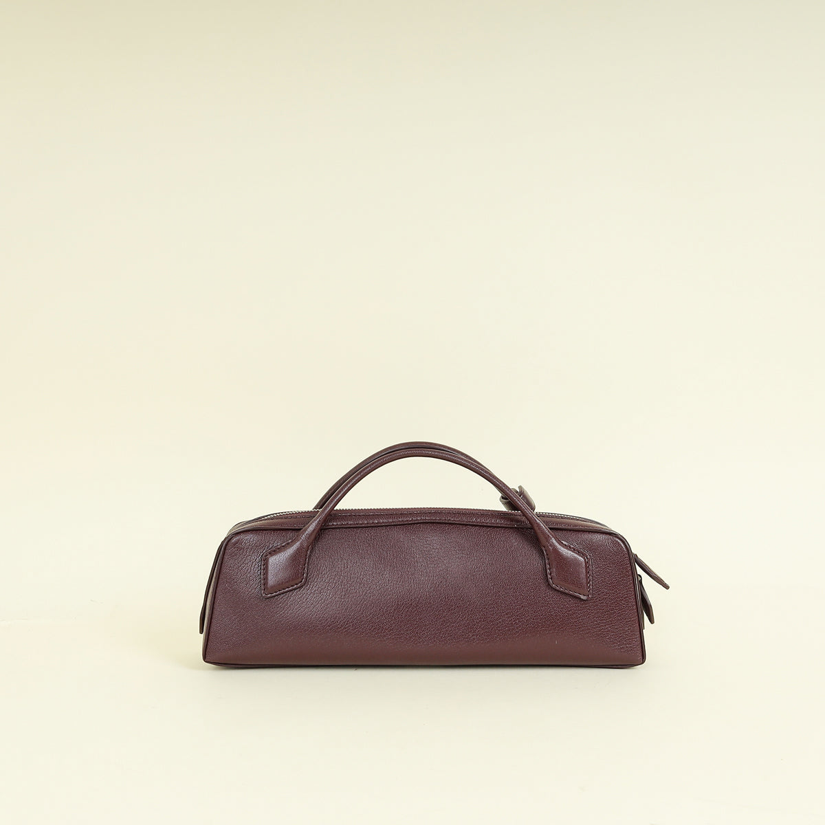 Alaia Burgundy Le Teckel Clutch Bag