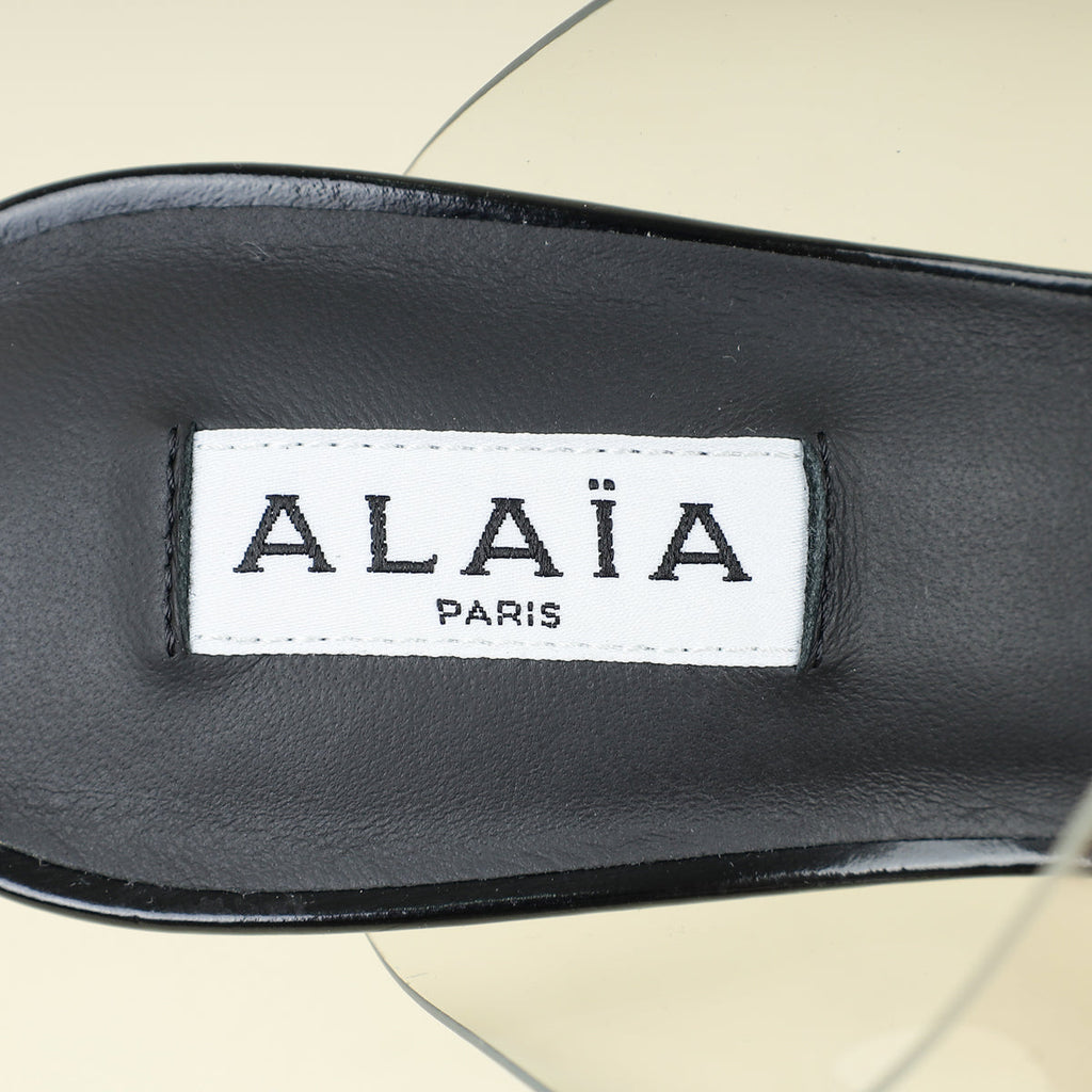 Alaia Bicolor PVC Sandal 37