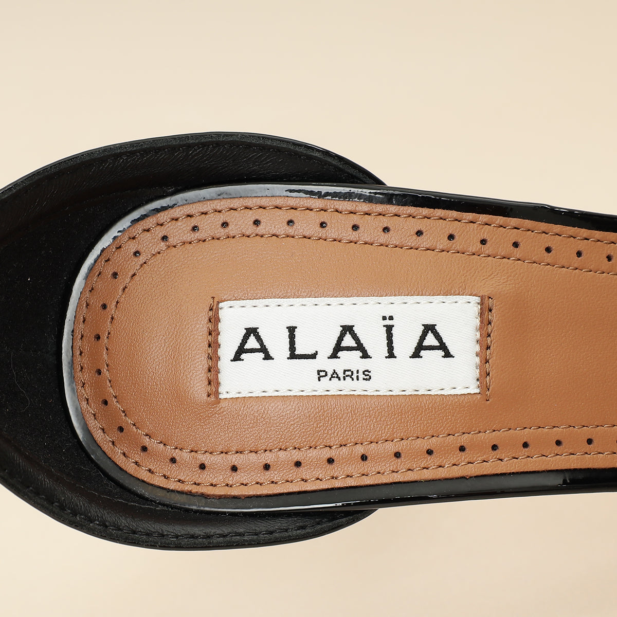 Alaïa Black High Fishnet 90mm Pumps 38