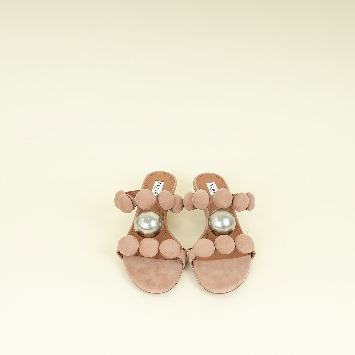 Alaia Chair Bombe Mules 38