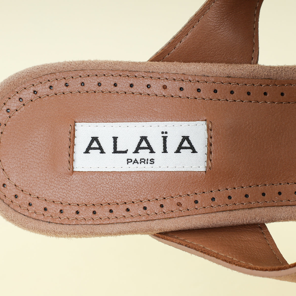 Alaia Chair Bombe Mules 38