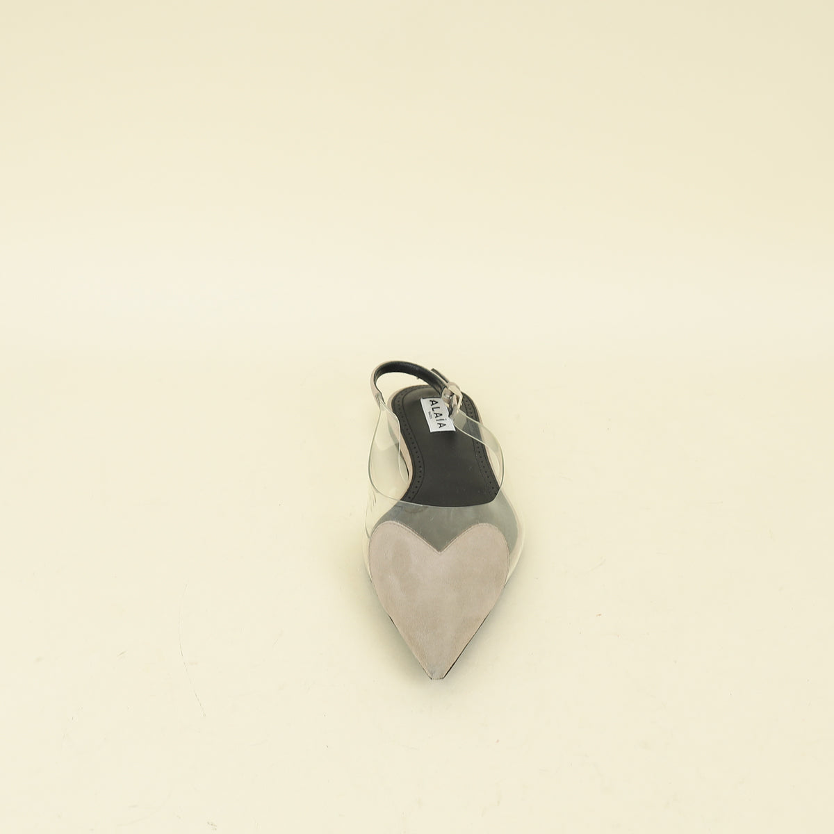 Alaia Grege Le Coeur Slingback Ballet Flats 37