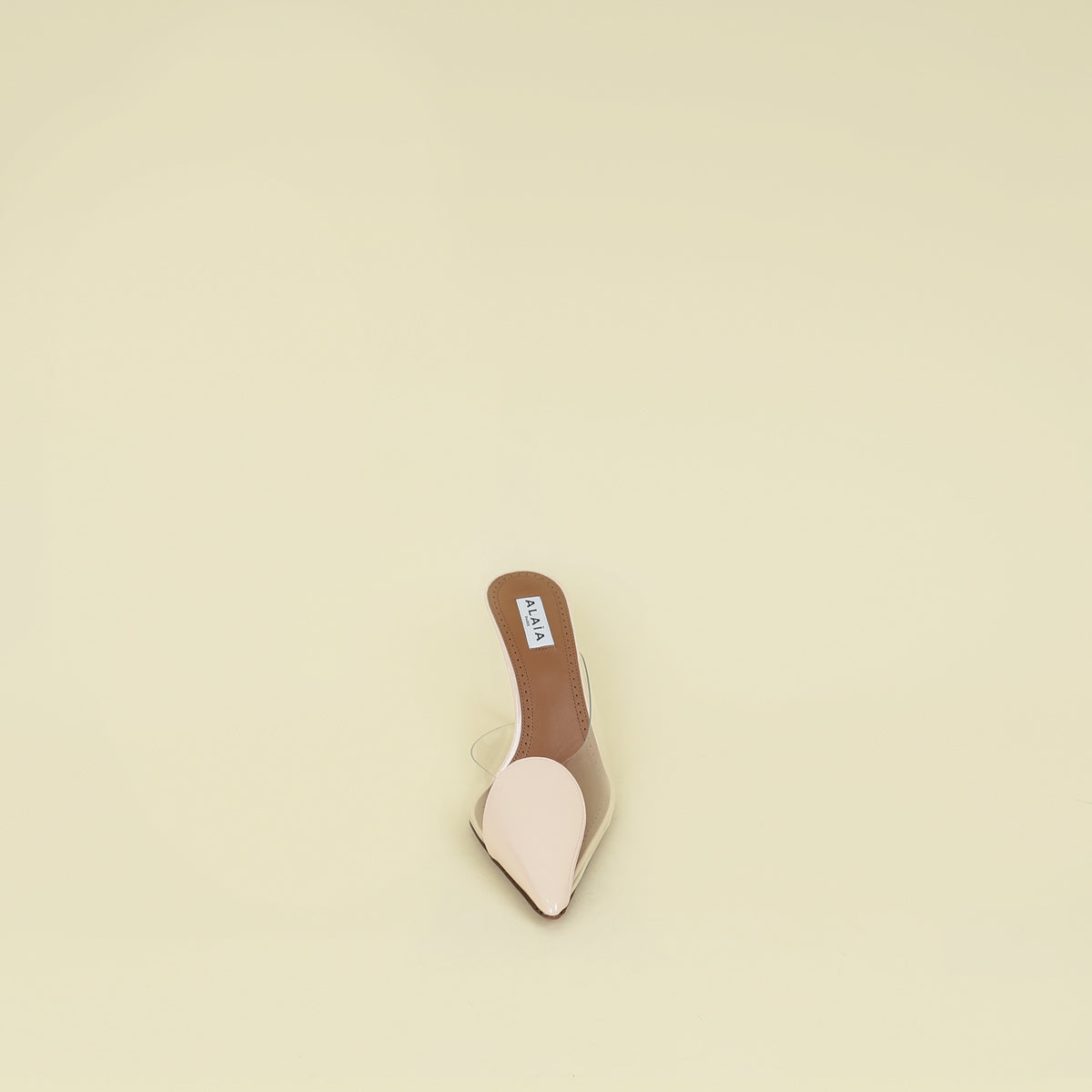 Alaia Bicolor Le Cœur Abstrait 90 Mules 37