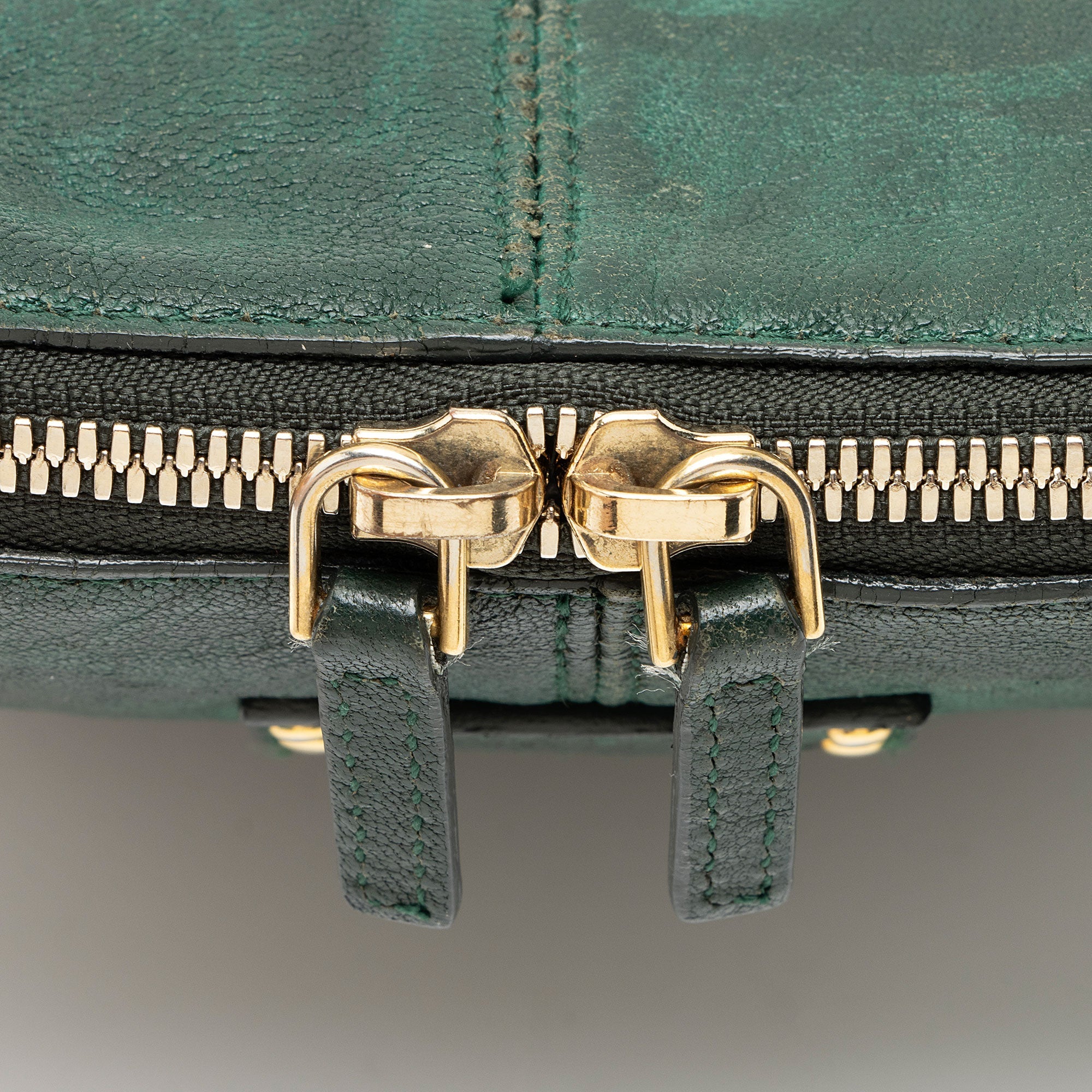Alexander McQueen Calfskin De Manta Cosmetic Bag