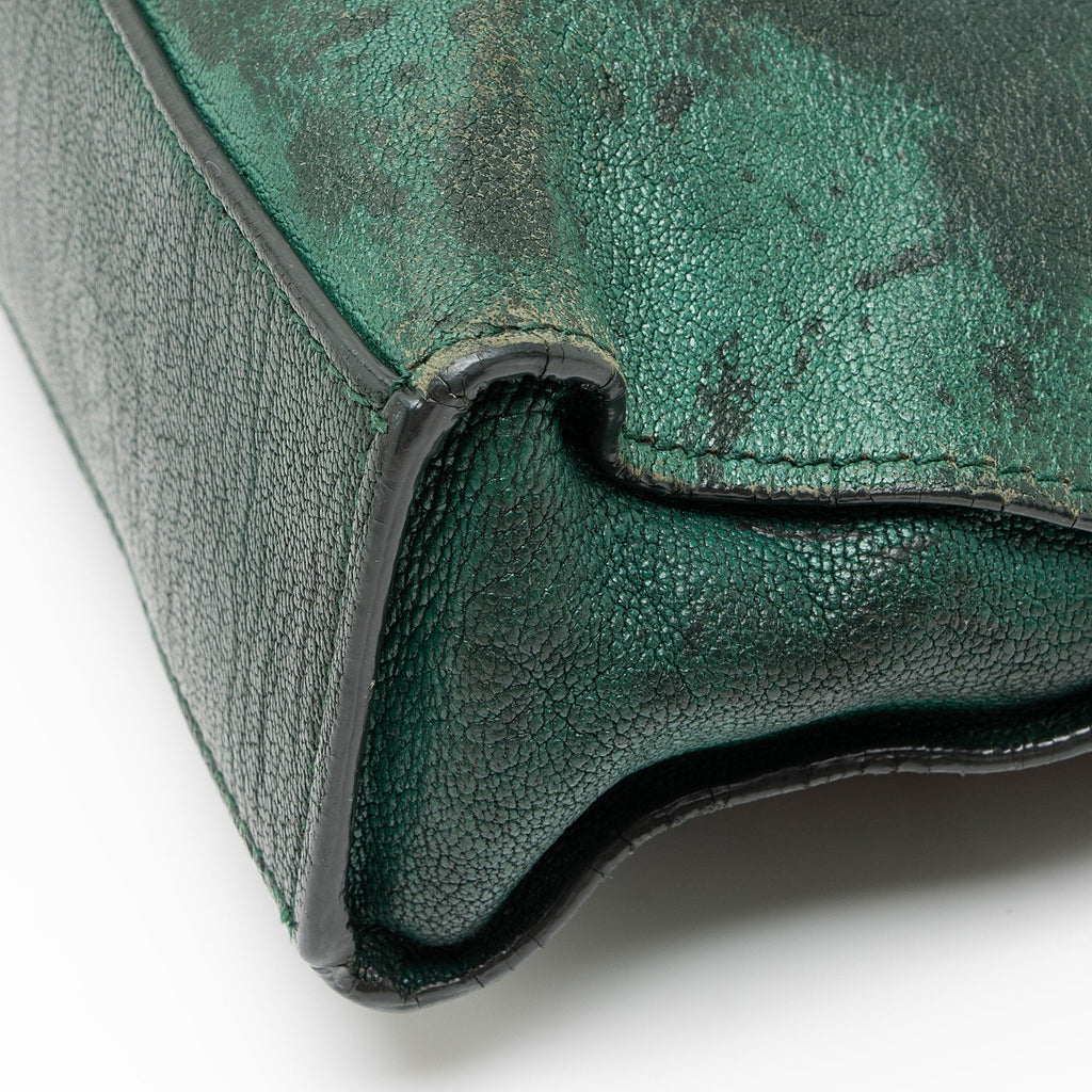 Alexander McQueen Calfskin De Manta Cosmetic Bag
