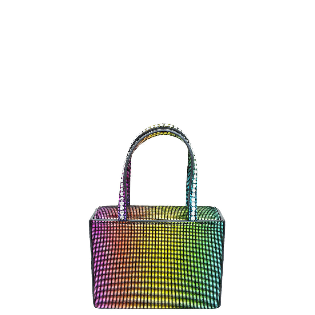 Amina Muaddi Rainbow Superamini Gilda Bag