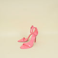 Amina Muaddi Hot Pink Kim Sandal 37