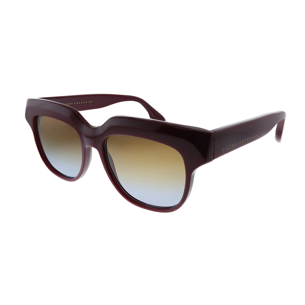 VB 604S 604 54mm Womens Square Sunglasses Burgundy