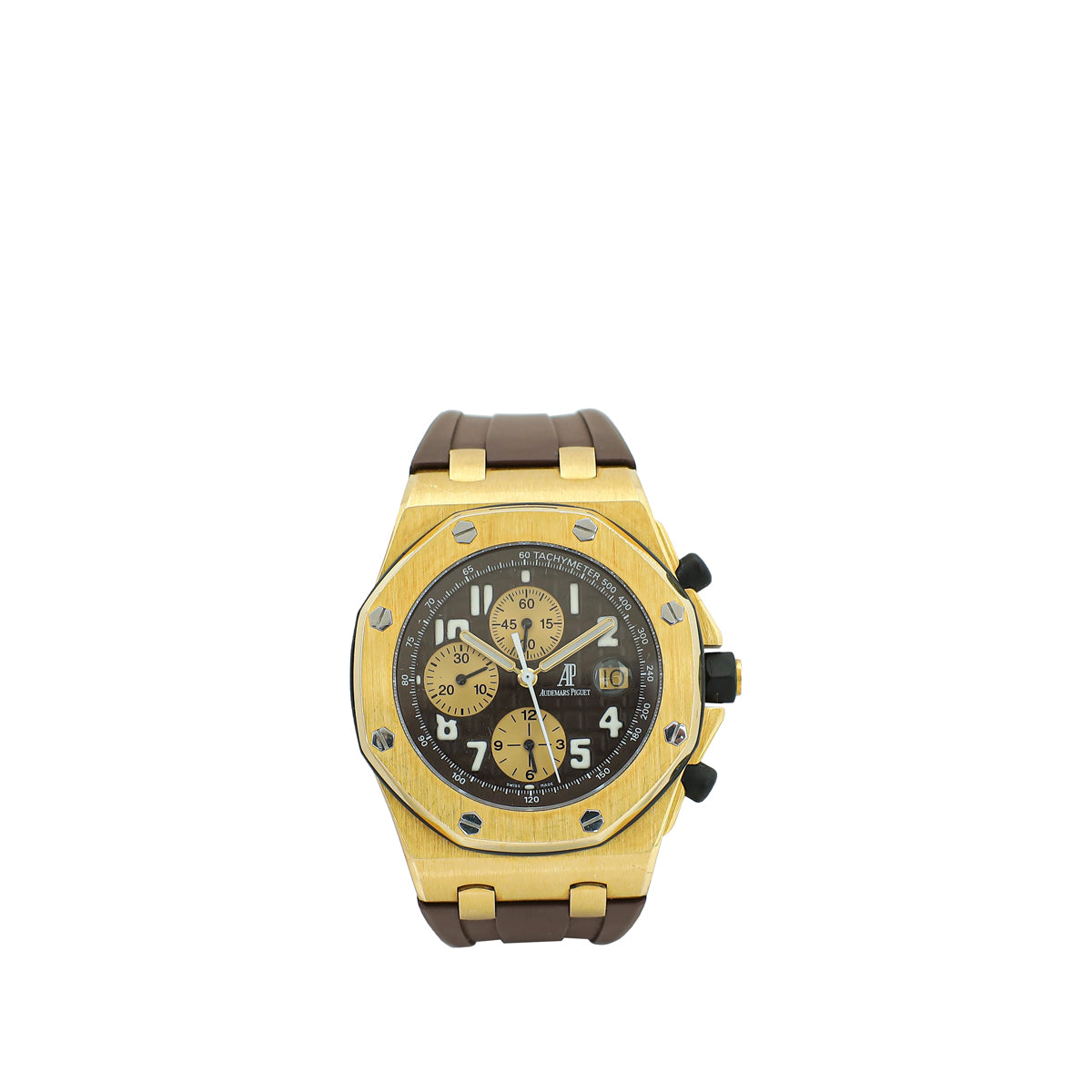 Audemars Piguet 18K Yellow Gold L.E Offshore Royal Oak Arnold Schwarzenegger Chronograph Automatic 42mm Watch