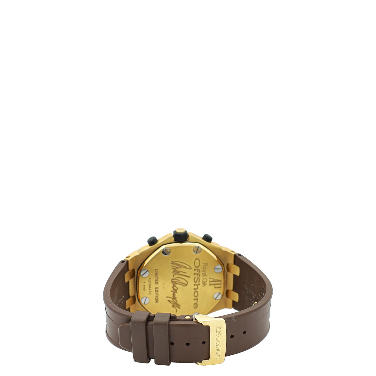 Audemars Piguet 18K Yellow Gold L.E Offshore Royal Oak Arnold Schwarzenegger Chronograph Automatic 42mm Watch