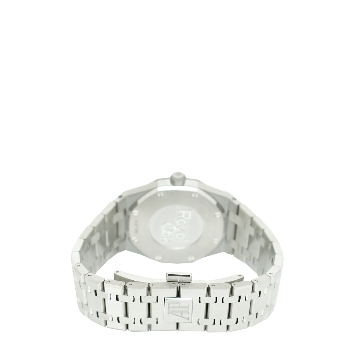Audemars Piguet Stainless Steel Diamonds Royal Oak 33mm Quartz Watch