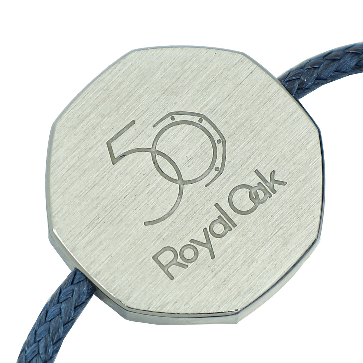 Audemars Piguet ST.ST Blue Royal Oak 50 Anniversary Adjustable Cord Bracelet