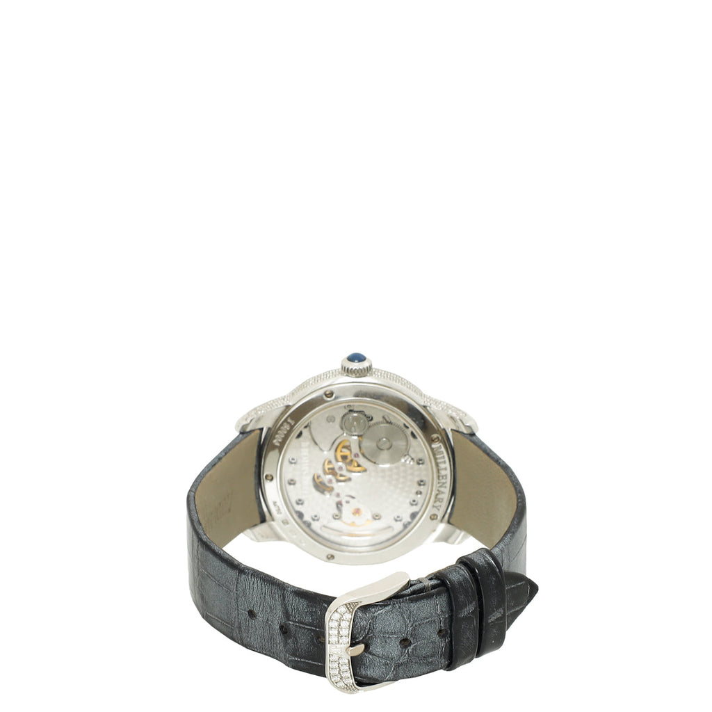 Audemars Piguet 18K White Gold Diamond Millenary Ladies 39.5 Watch