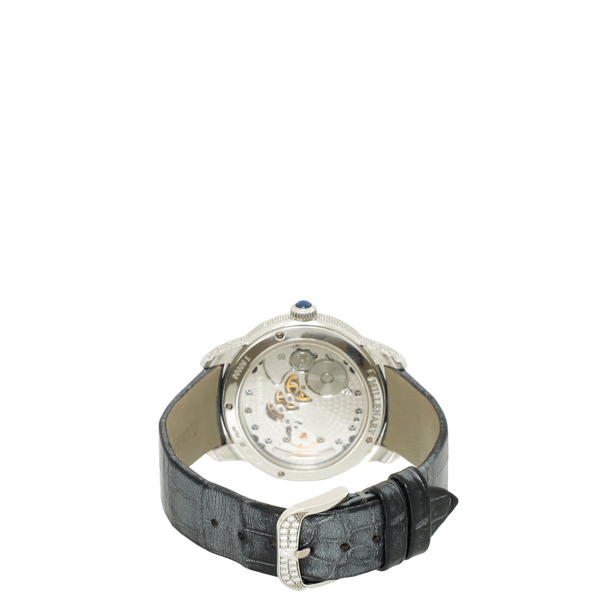 Audemars Piguet 18K White Gold Diamond Millenary Ladies 39.5 Watch