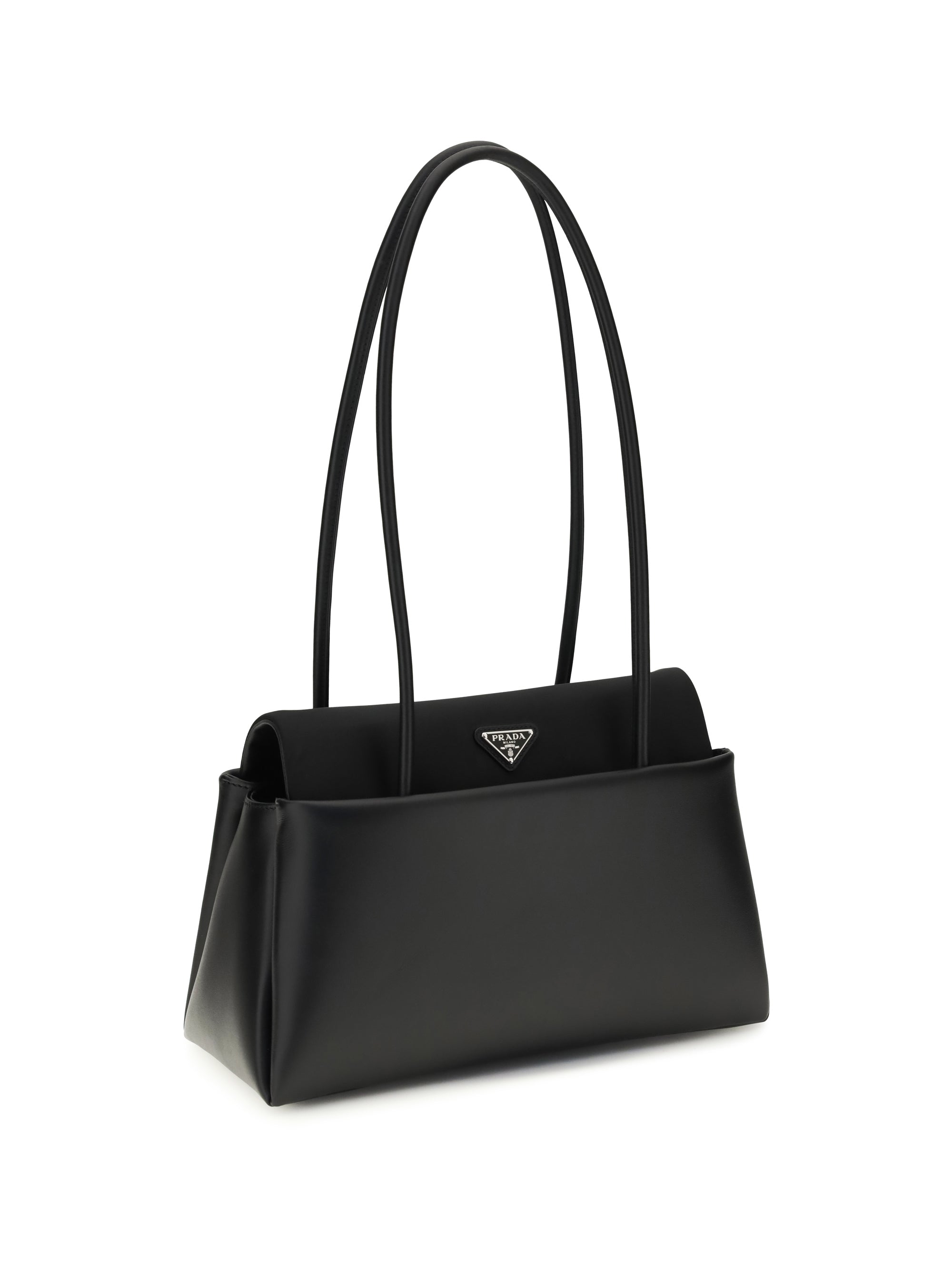 Prada Women Leather Shoulder Bag