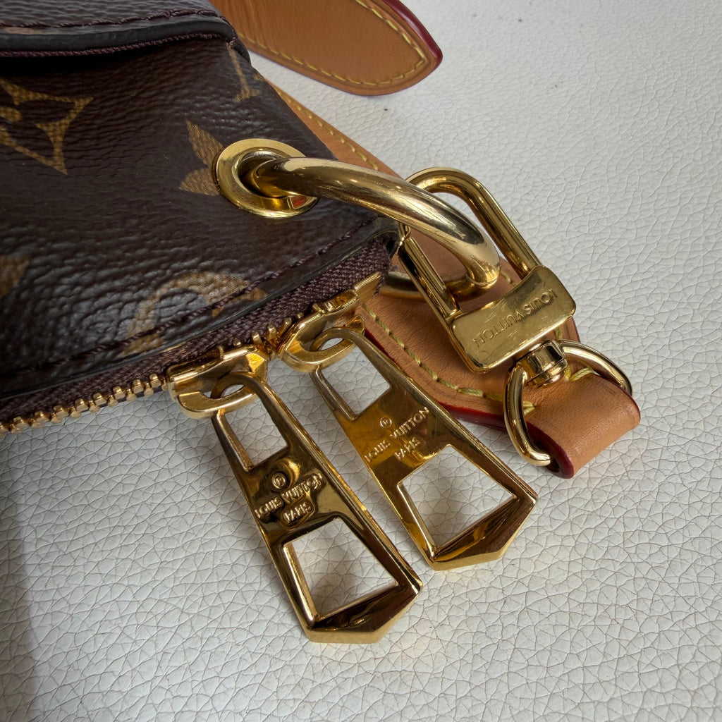 LOUIS VUITTON Monogram Odeon PM Natural Shoulder bag/Crossbody Handbag