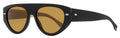 Boss Flat Top Sunglasses 1443S SDK70 Black/Tan 56mm Black Tan