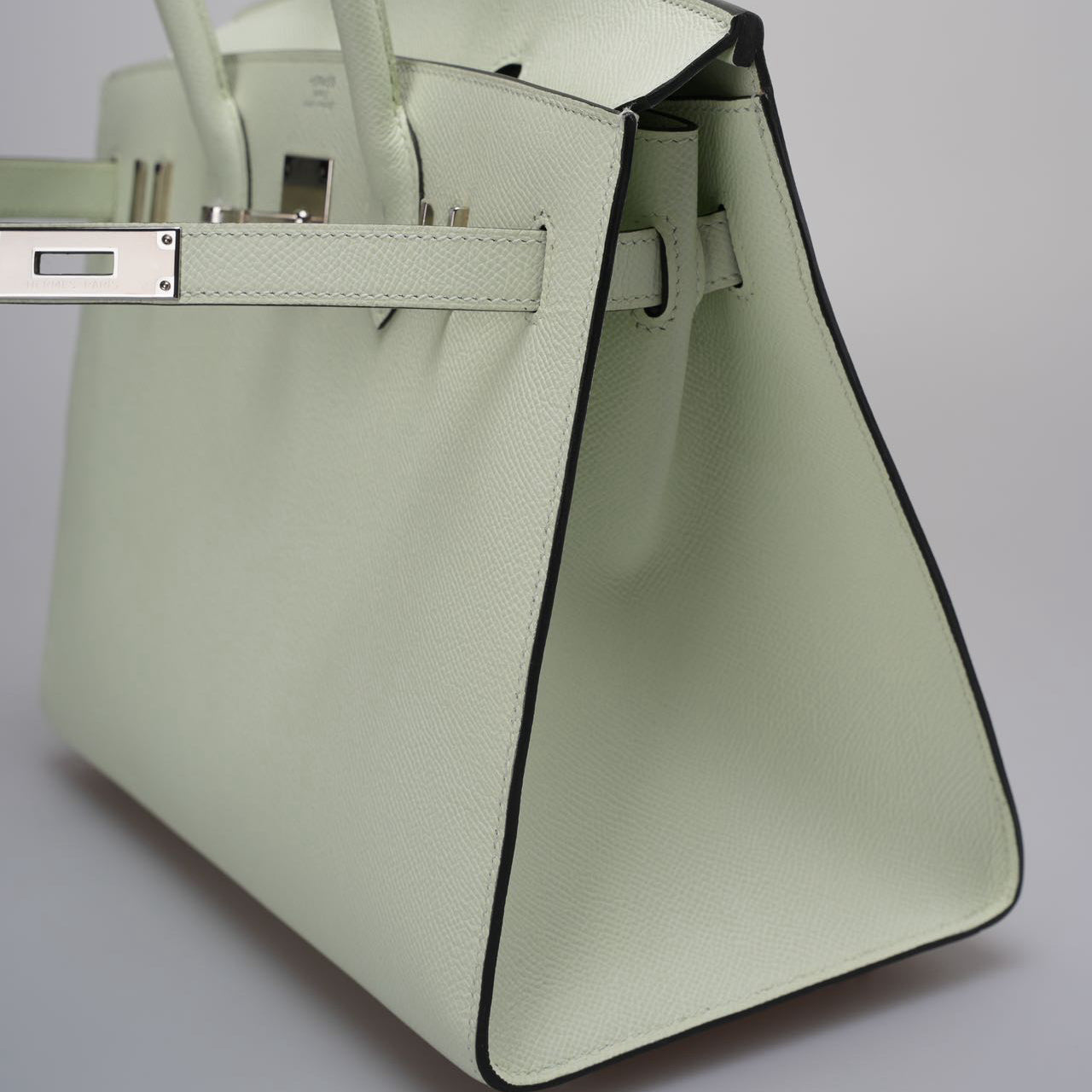 Part 2 Hermes Birkin Sellier 30 Bag In Vert Fizz Epsom Leather With Palladium Hardware from 2023