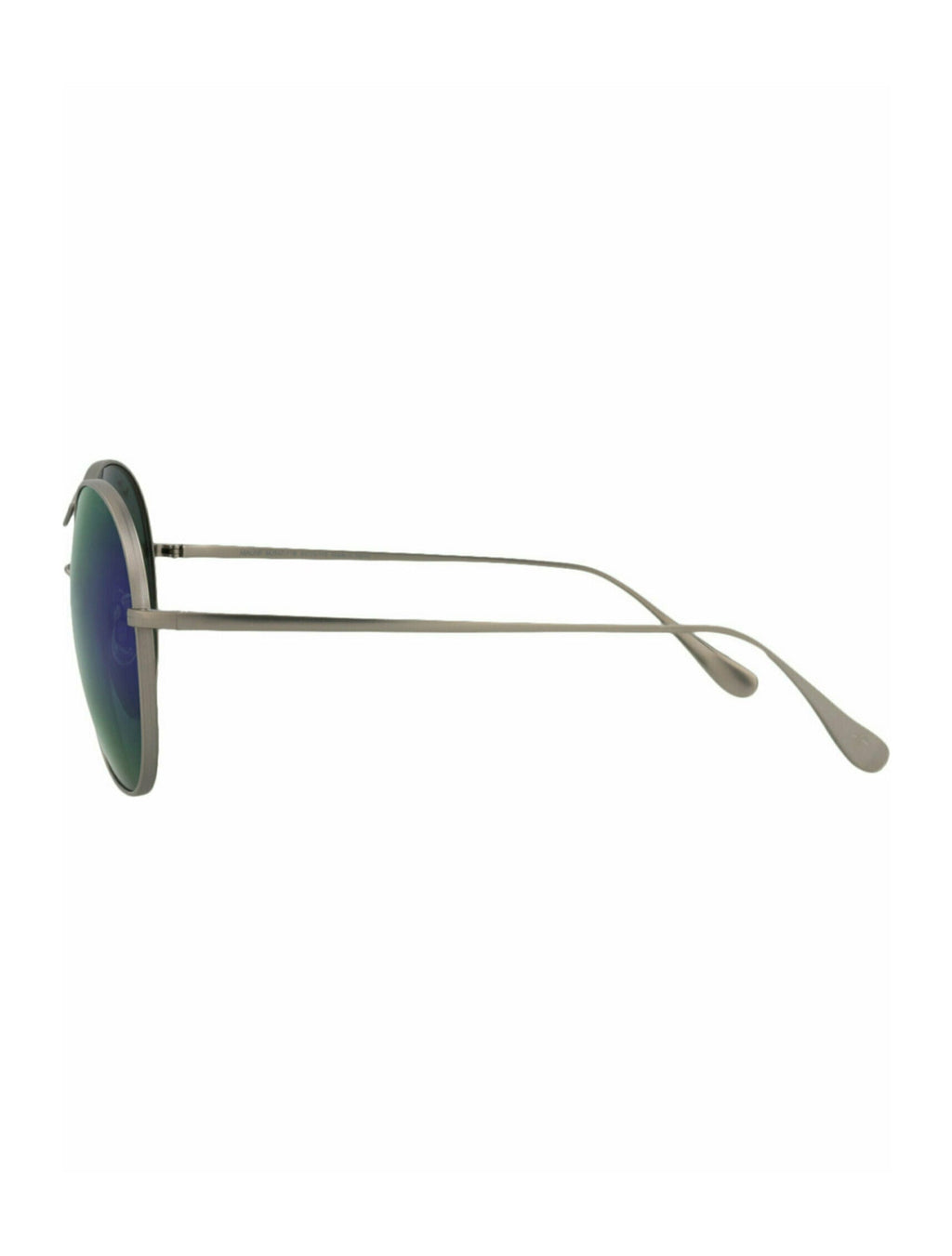 Maui Jim Womens Round/Oval Titanium Titanium Blue Fashion Designer Eyewear