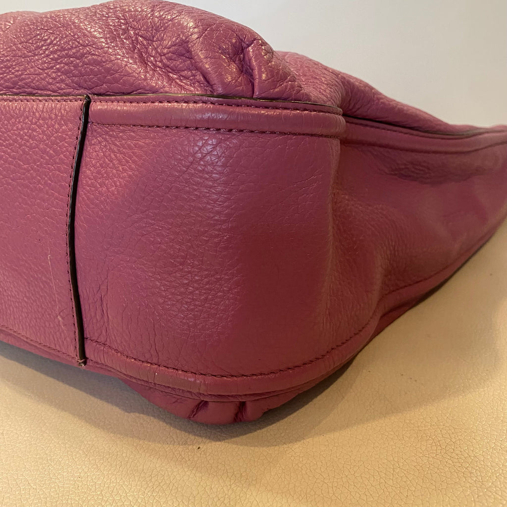 COACH Pink/Purple Avery Hobo Shoulder Bag