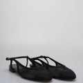 Chanel Slingback Sandals Size 39 in Black