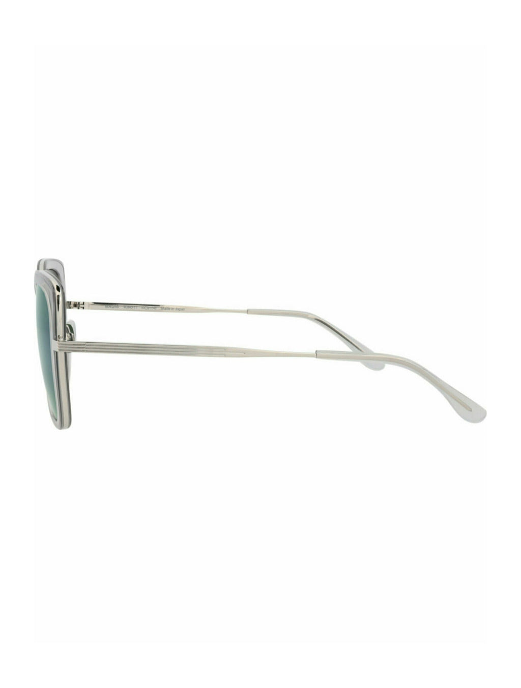 Maui Jim Womens Cat Eye Grey Silver Blue Fashion Designer Eyewear