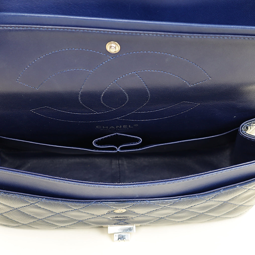 Chanel Blue 2.55 Reissue 227 Flap Bag