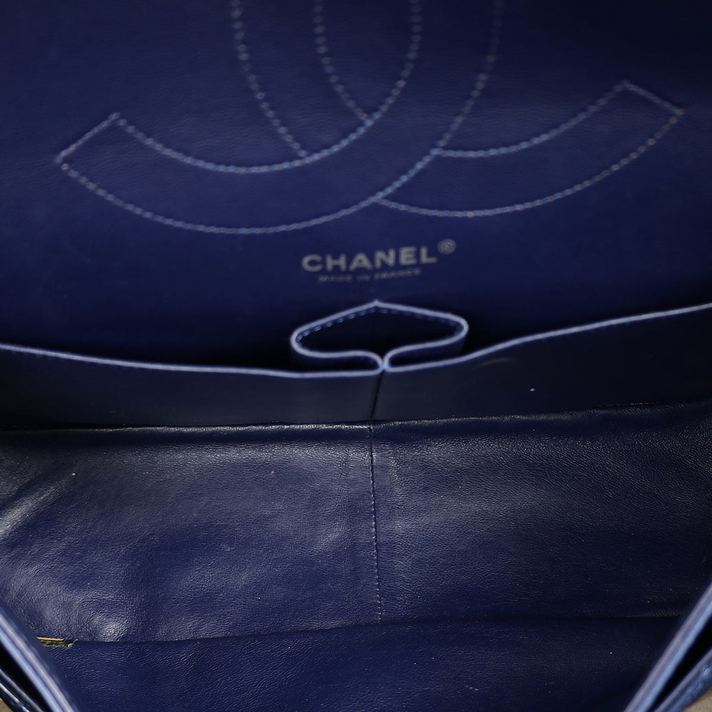 Chanel Blue 2.55 Reissue 227 Flap Bag