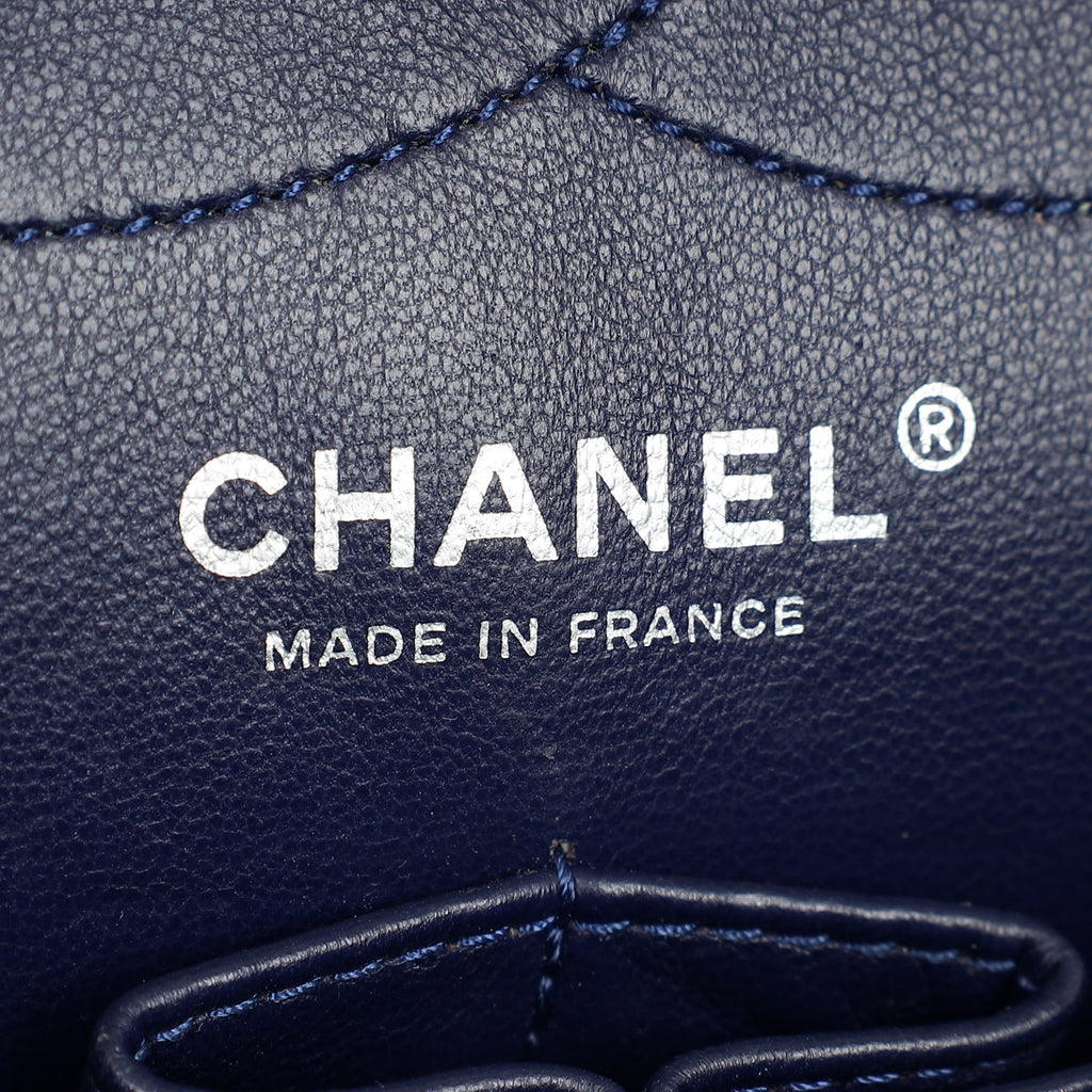Chanel Blue 2.55 Reissue 227 Flap Bag