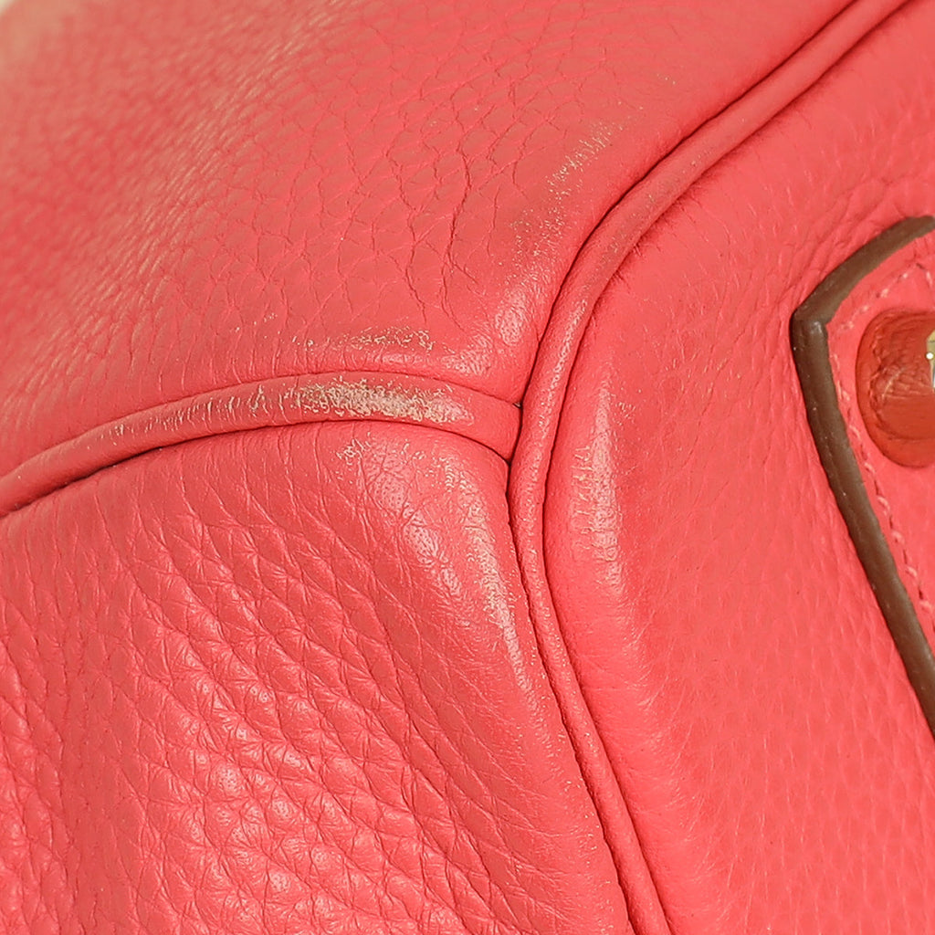 Hermes Rose Jaipur Retourne Birkin 35 Bag