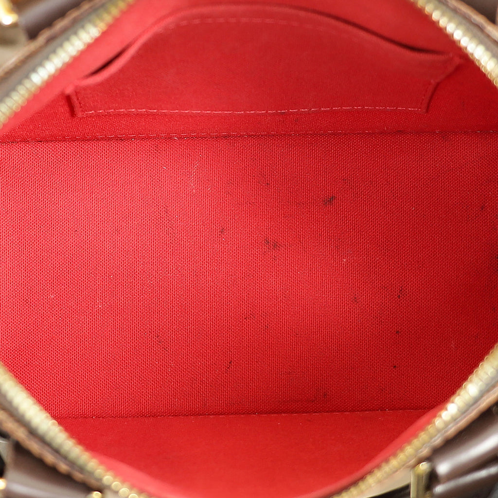 Louis Vuitton Brown Damier Ebene Alma BB Bag