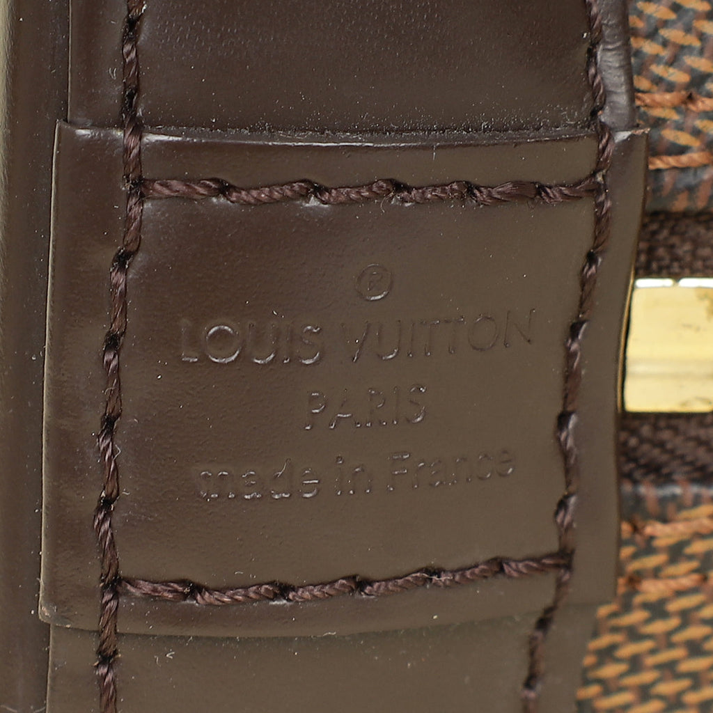 Louis Vuitton Brown Damier Ebene Alma BB Bag