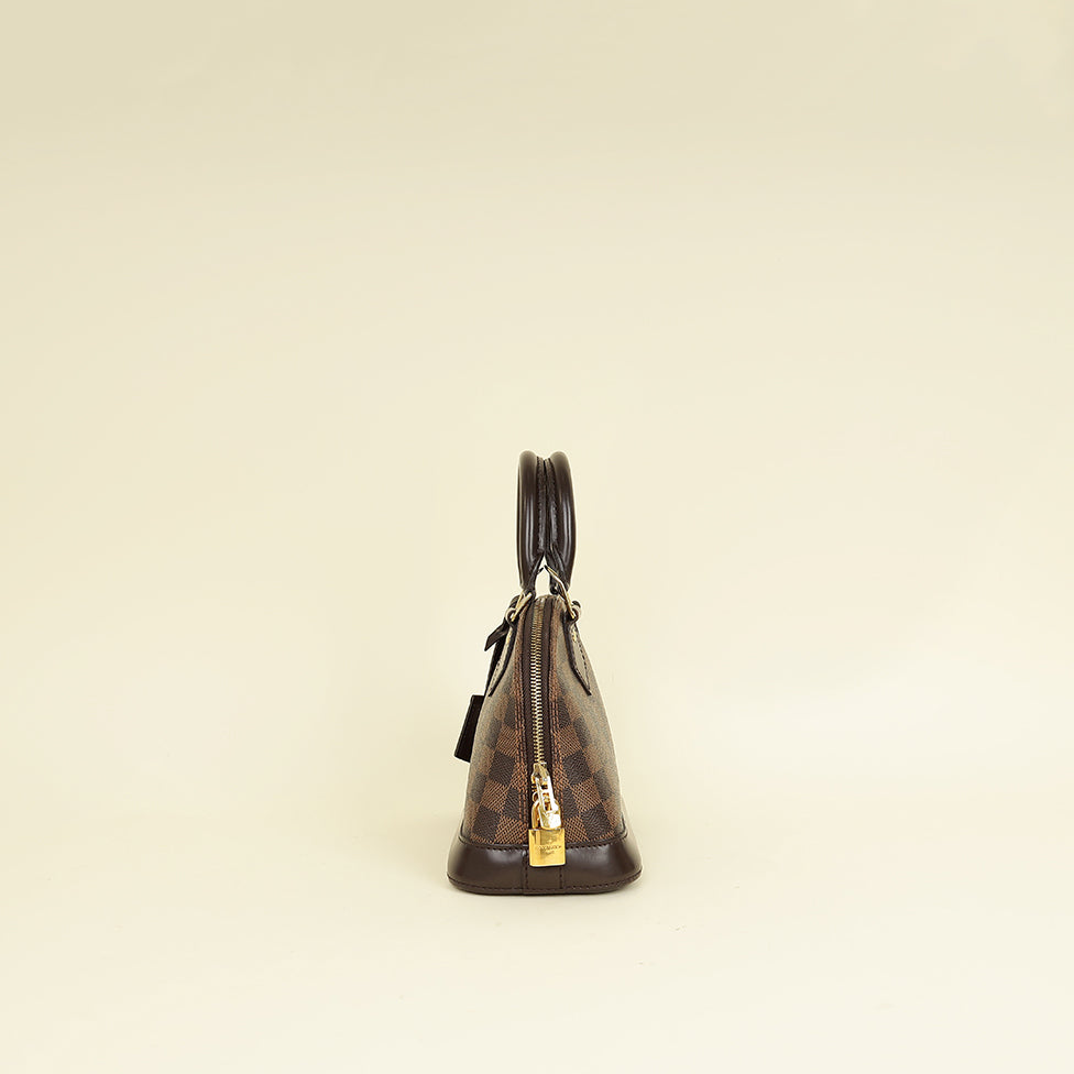 Louis Vuitton Brown Damier Ebene Alma BB Bag