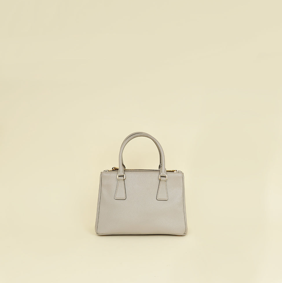 Prada Grey Galleria Small Bag