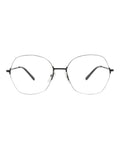 Balenciaga Unisex Round/Oval Black Black Transparent Fashion Designer Eyewear