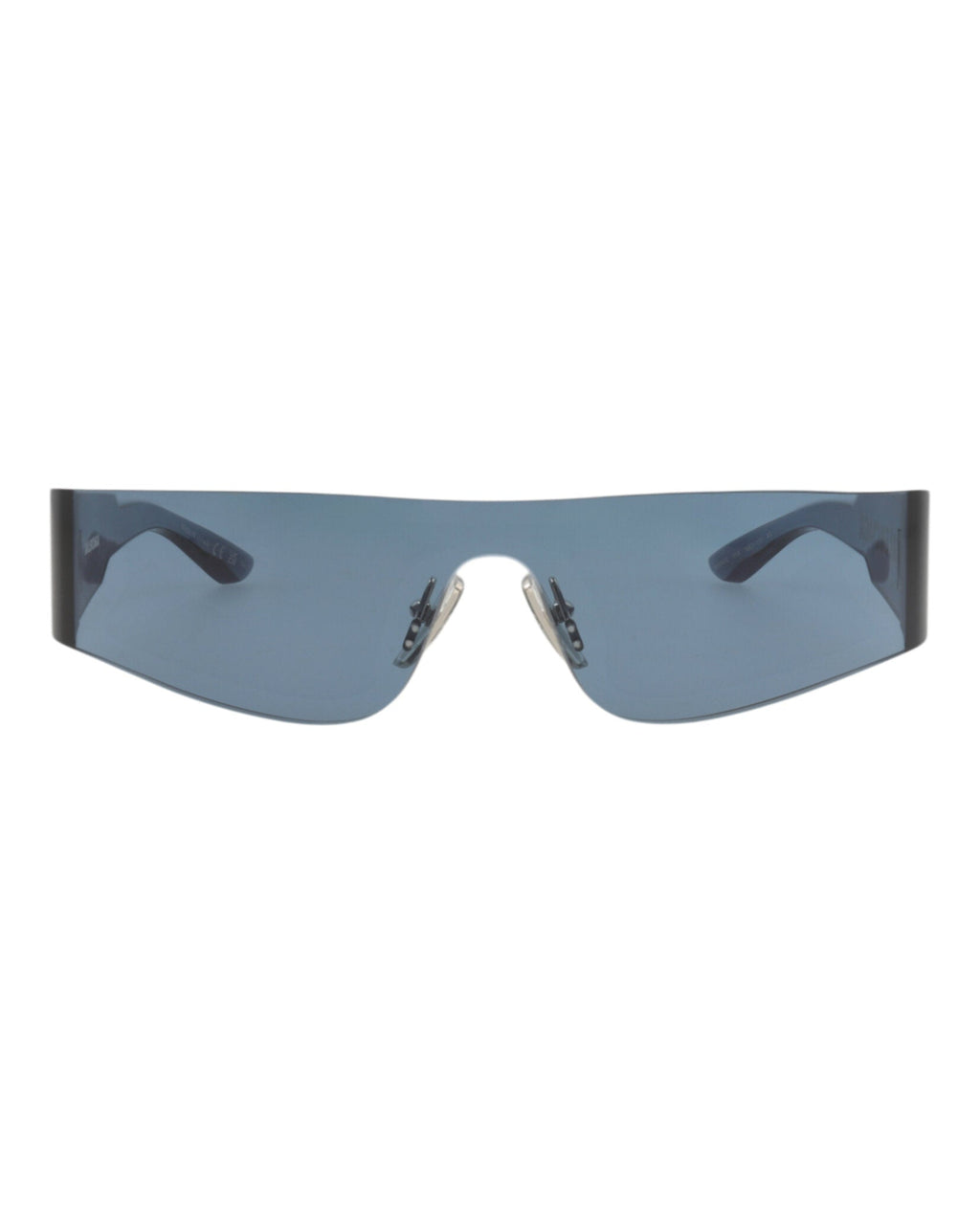 Balenciaga Unisex Shield/Wrap Blue Blue Blue Fashion Designer Eyewear