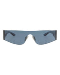 Balenciaga Unisex Shield/Wrap Blue Blue Blue Fashion Designer Eyewear