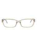 Balenciaga Womens Square/Rectangle Beige Beige Transparent Fashion Designer Eyewear