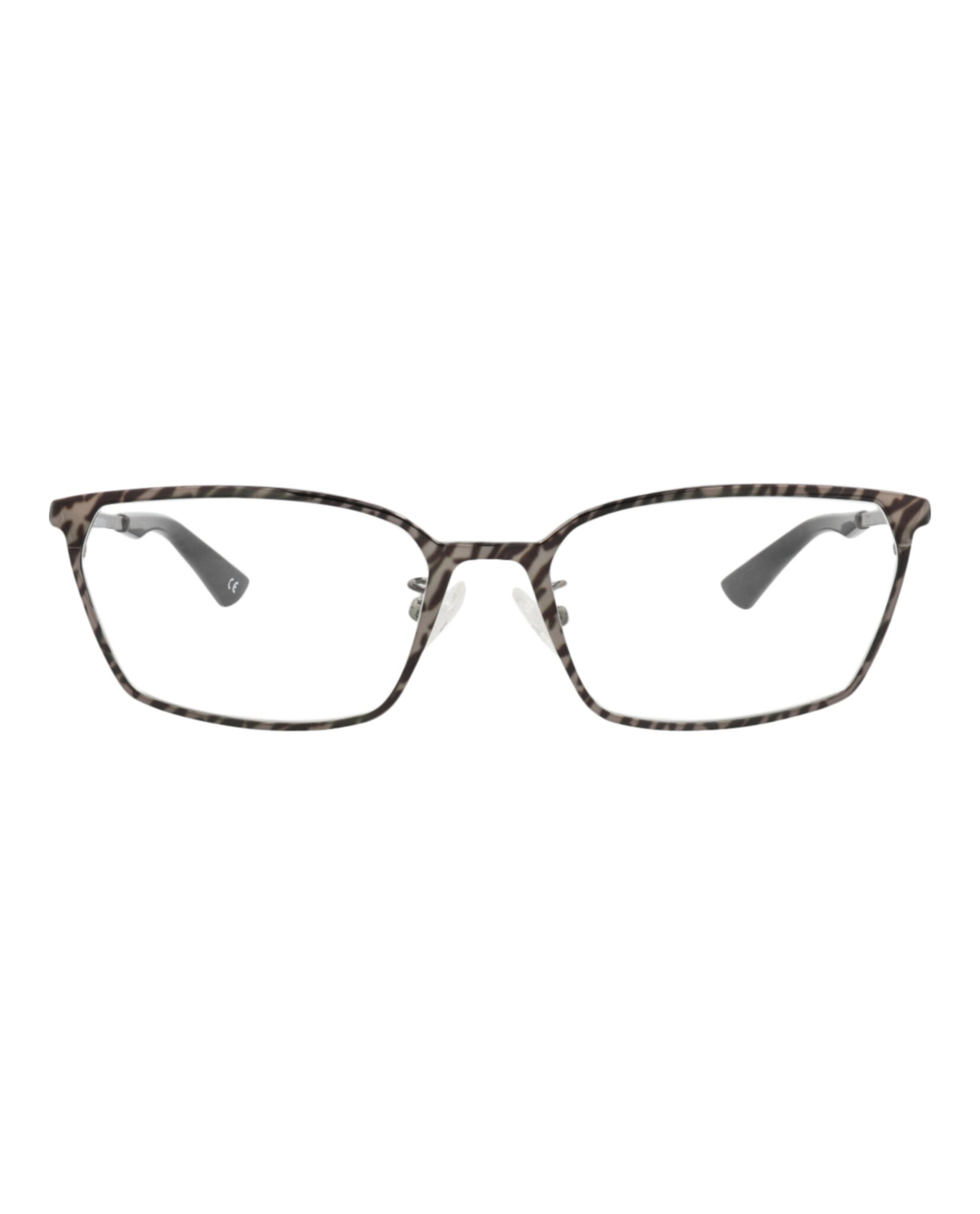 Balenciaga Unisex Square/Rectangle Ruthenium Ruthenium Transparent Fashion Designer Eyewear