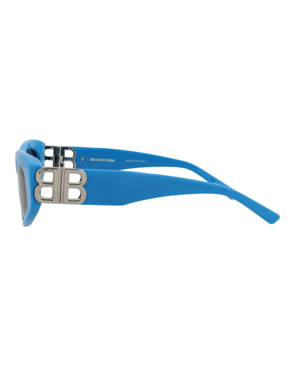 Balenciaga Womens Cat Eye Light Blue Silver Grey Fashion Designer Eyewear