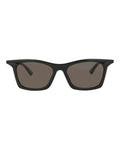 Balenciaga Unisex Square/Rectangle Black Black Grey Fashion Designer Eyewear