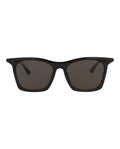 Balenciaga Unisex Square/Rectangle Black Black Grey Fashion Designer Eyewear