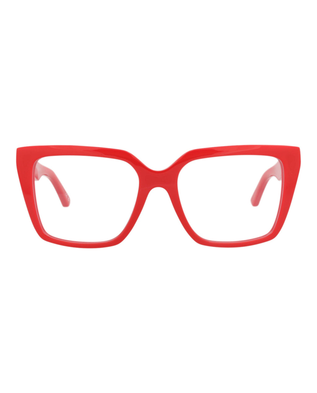 Balenciaga Womens Square/Rectangle Red Red Transparent Fashion Designer Eyewear