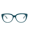 Balenciaga Womens Round/Oval Blue Blue Transparent Fashion Designer Eyewear