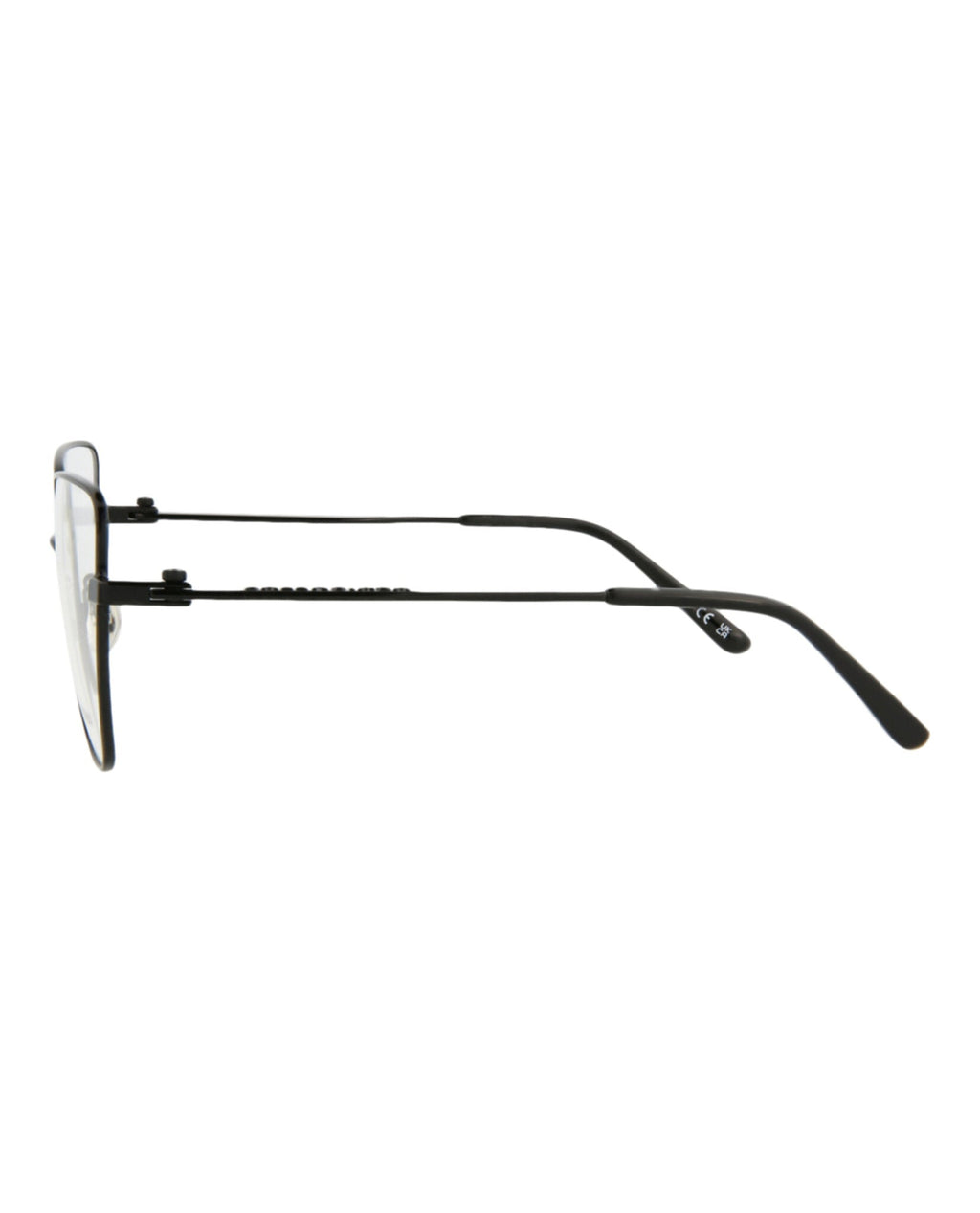 Balenciaga Womens Cat Eye Black Black Transparent Fashion Designer Eyewear