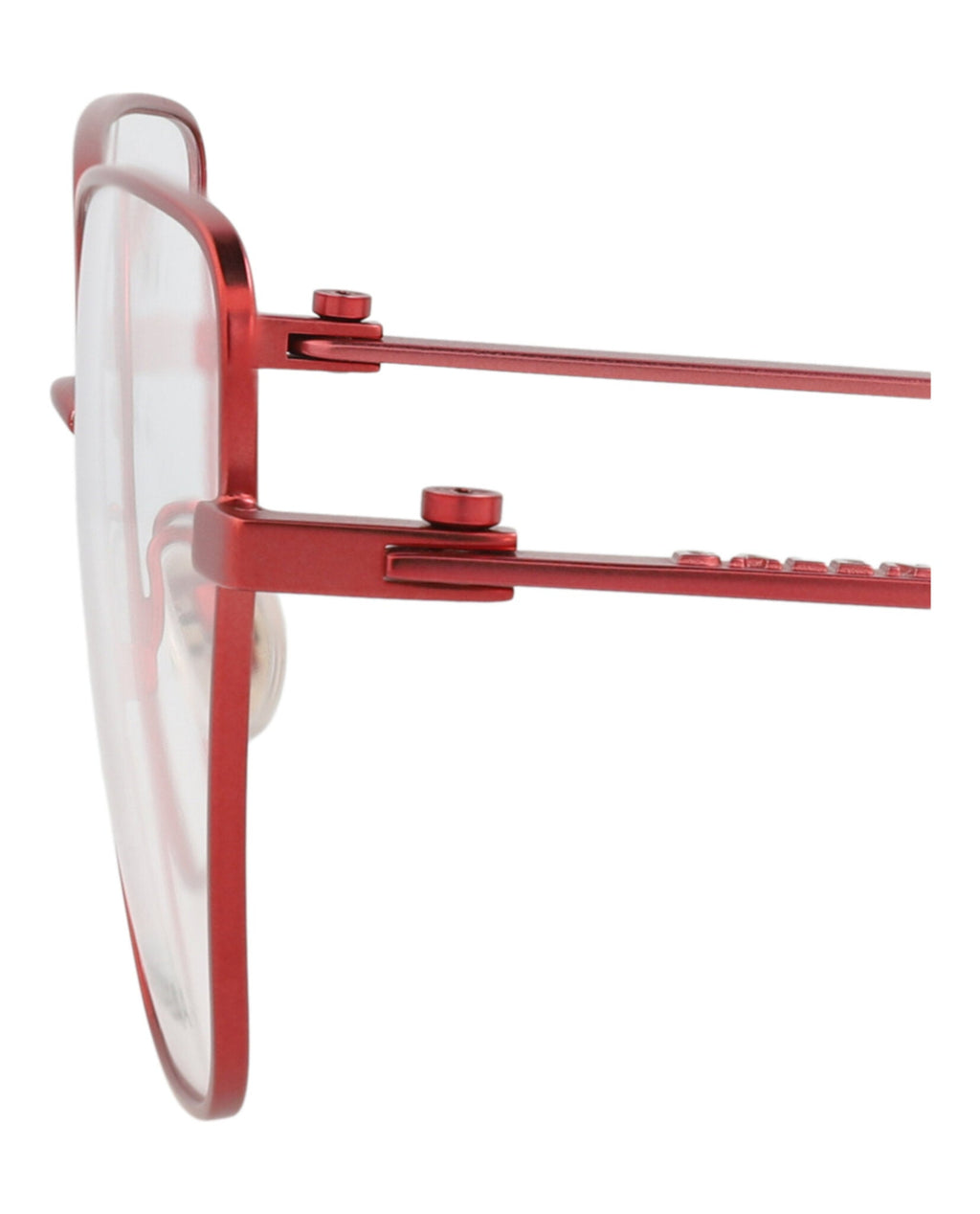 Balenciaga Womens Cat Eye Red Red Transparent Fashion Designer Eyewear